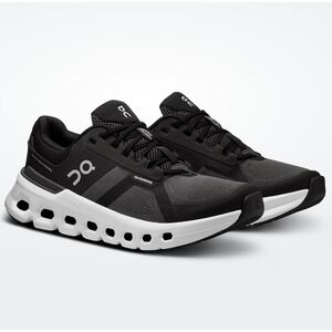 ON Running CloudRunner 2 Running Shoes Eclipse Black Gray Womens 8 UK 6 EU 39